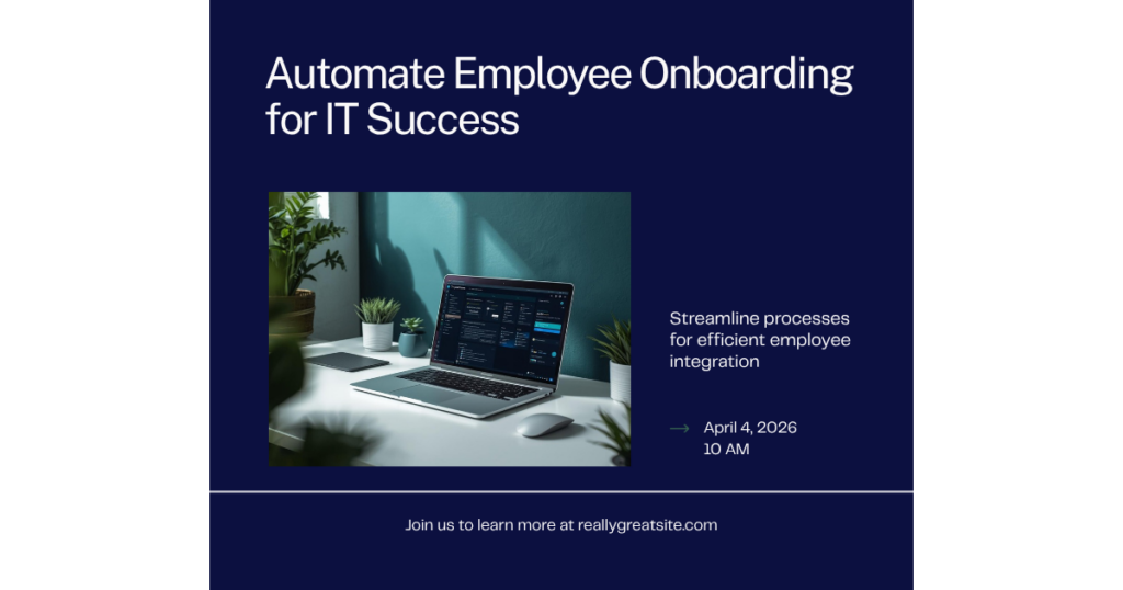 How to Automate Employee Onboarding from an IT Perspective