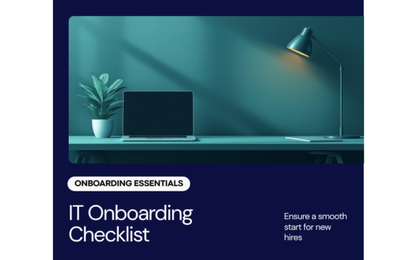 IT onboarding checklist for remote employee setup