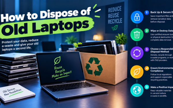 How to Dispose of Old Laptops: A Practical Guide for Teams With a Backlog