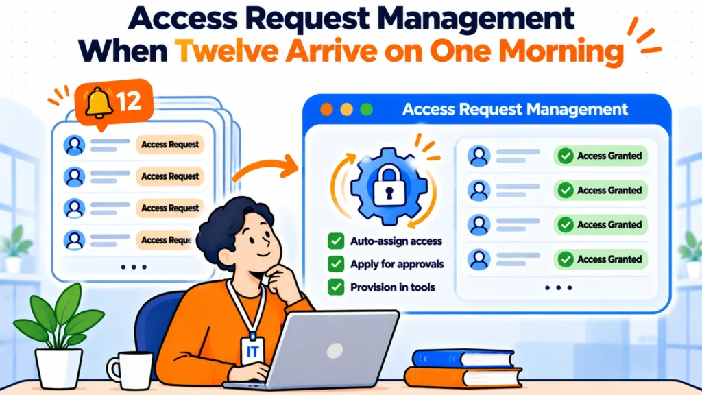 Access Request Management When Twelve Arrive on One Morning