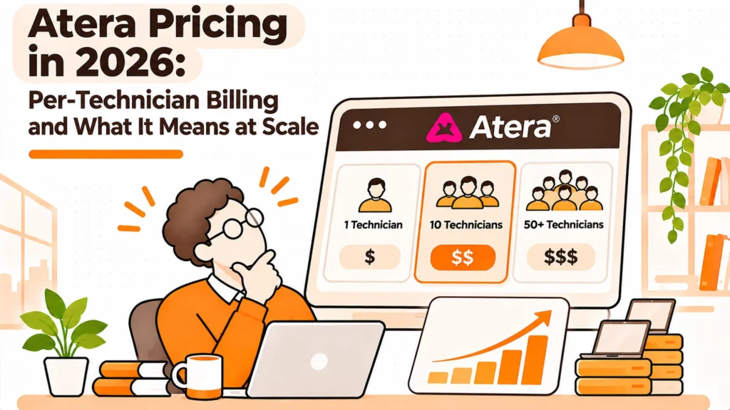 Atera Pricing: Per Technician, and Why That Changes Everything