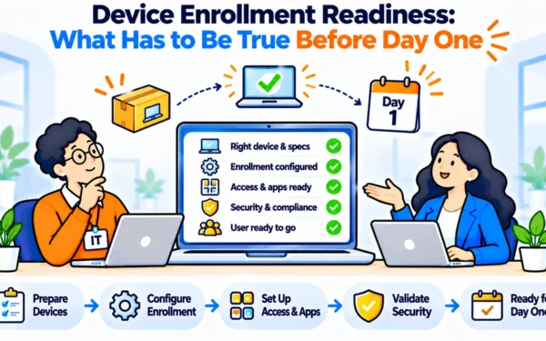 Device Enrollment Readiness: What Has to Be True Before Day One