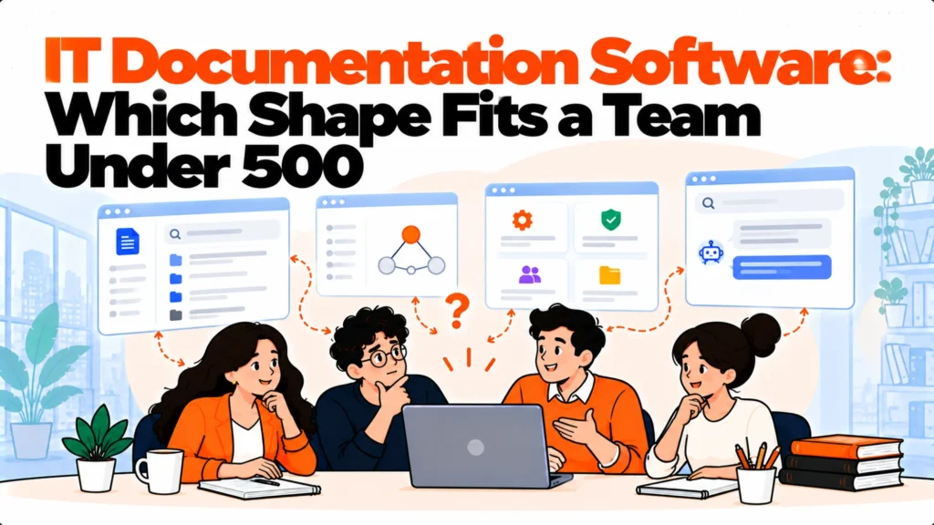 IT Documentation Software: Which Shape Fits a Team Under 500