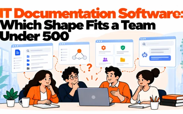 IT Documentation Software: Which Shape Fits a Team Under 500