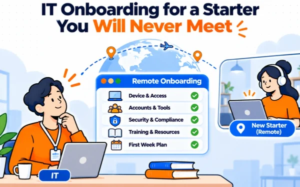 IT Onboarding When You Will Never Meet the Starter