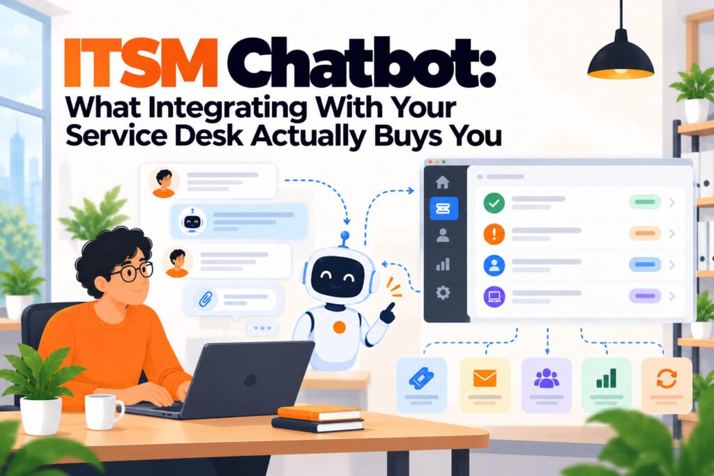 ITSM Chatbot: What Integrating With Your Service Desk Actually Buys You