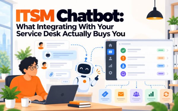 ITSM Chatbot: What Integrating With Your Service Desk Actually Buys You