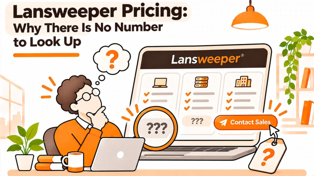 Lansweeper Pricing: There Is No Number to Look Up