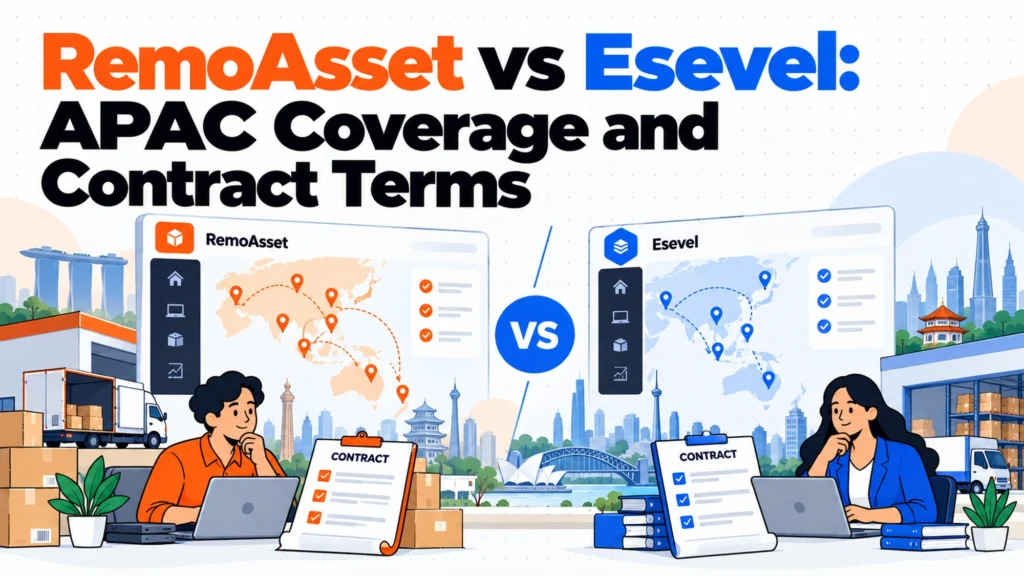 RemoAsset vs Esevel: APAC Coverage and Contract Terms