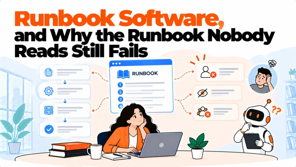 Runbook Software, and Why the Runbook Nobody Reads Still Fails
