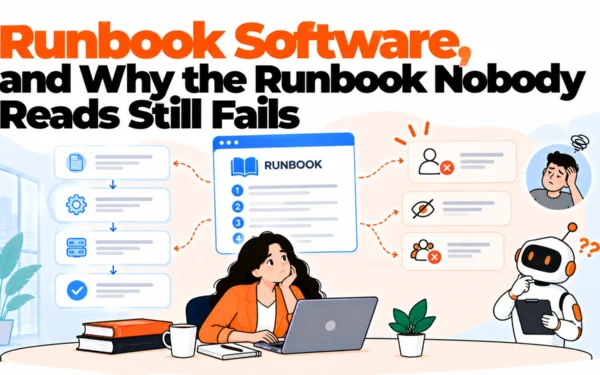Runbook Software, and Why the Runbook Nobody Reads Still Fails
