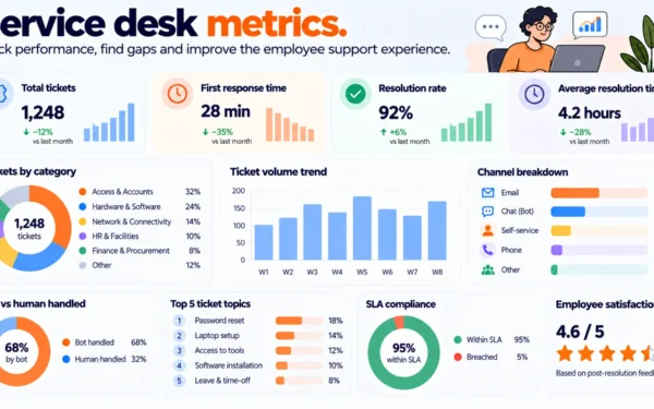 The Four Service Desk Metrics That Change a Decision