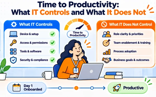 Time to Productivity: What IT Controls and What It Does Not
