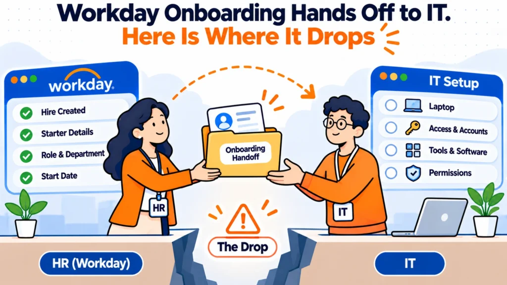 Workday Onboarding Hands Off to IT. Here Is Where It Drops